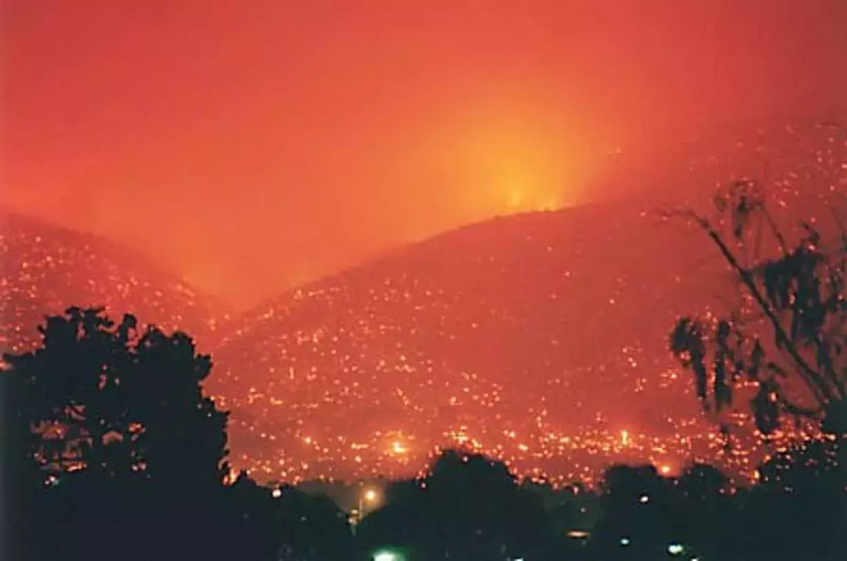 Canberra bushfires 