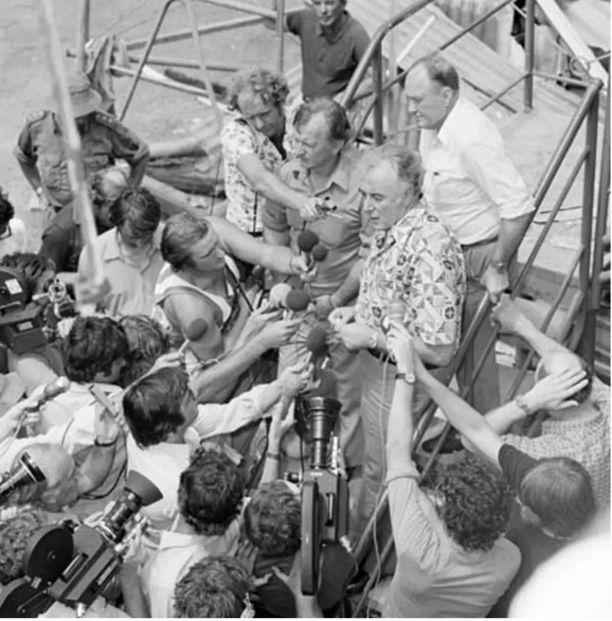 Jim Cairns in Darwin